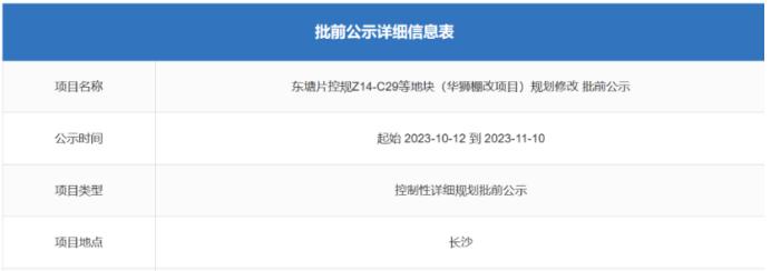 原规划长沙第三高的楼，商业改住宅，限高360米降为100米！