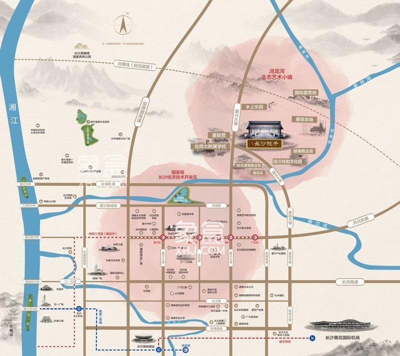 【黄金置业季】华实揽山院“0首付”购房！国风小高层“现房”！配套九年制雅礼实验！