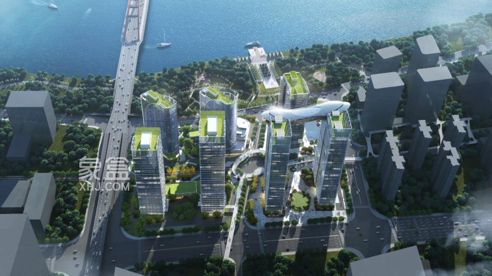 【置业狂欢节】润和滨江湾建面260-1870㎡商业大平层，滨江新城鼎级江岸生活！