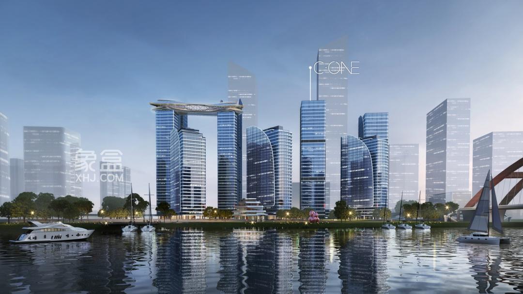 【置業(yè)狂歡節(jié)】潤和濱江灣T2棟建面385-1900㎡商業(yè)大平層，濱江新城封面行宮！
