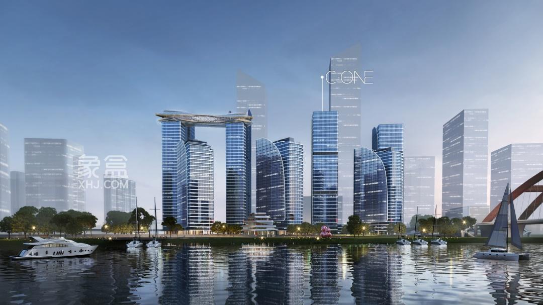 【置业狂欢节】润和滨江湾C-ONE4.5米层高商业大平层，滨江新城建面260-1870㎡热销中！
