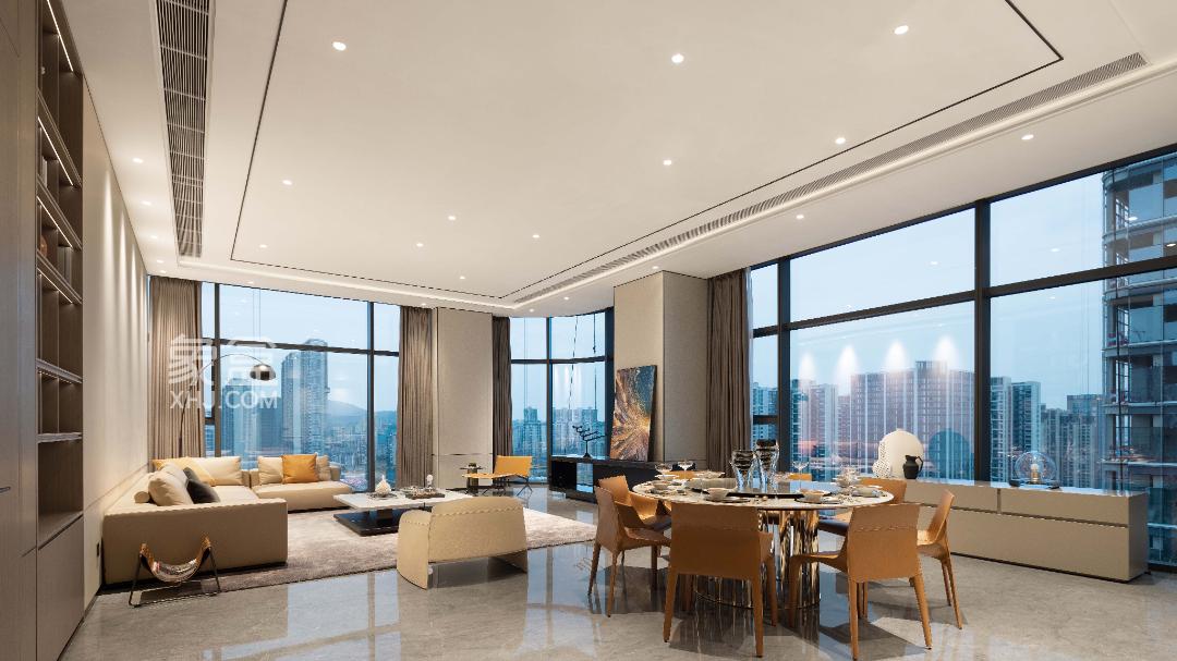 【置业狂欢节】润和滨江湾C-ONE4.5米层高商业大平层，滨江新城建面260-1870㎡热销中！