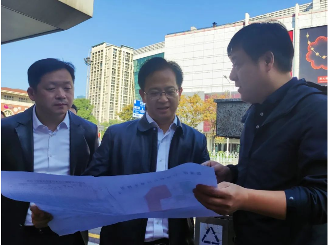 11月20日高偉調(diào)度五一商圈安全隱患整改及潮宗街片區(qū)提質(zhì)改造工作！
