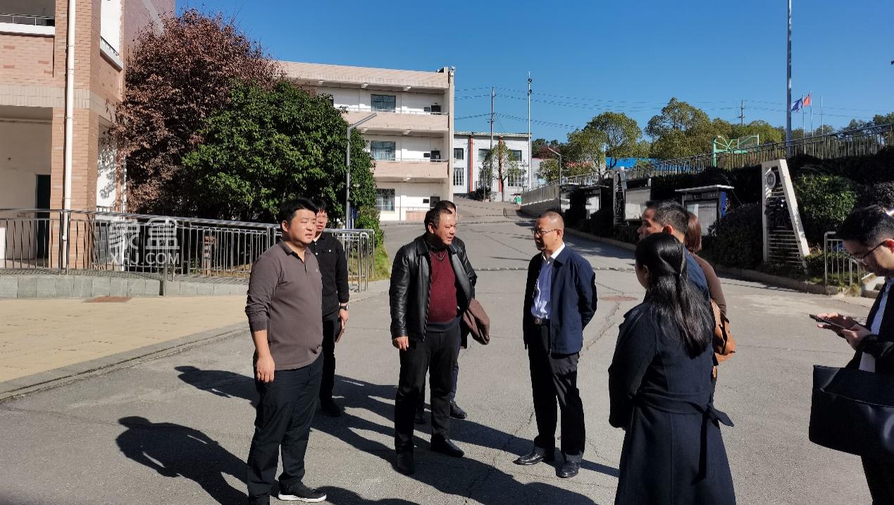 11月21日張建帶隊(duì)調(diào)研中雅培粹未央學(xué)校及招商蛇口璀璨學(xué)府建設(shè)進(jìn)度！