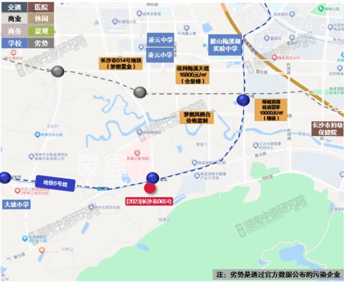 招商蛇口拿下梅溪湖正地鐵口地塊！湘江智谷地塊慘遭流拍！