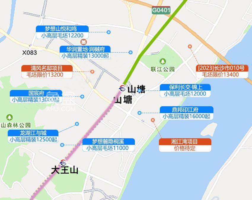 【返乡置业季】大王山北纯新盘“湘江湾”正式起航！“正一线江景+地铁+公园”完美配套！