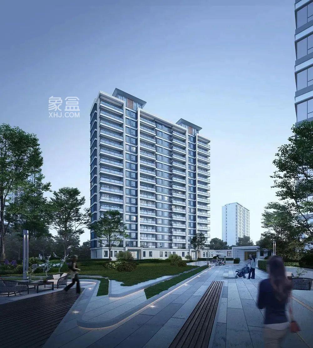 1月13日长交雅筑2栋封顶，省府江岸建面119-141㎡小高层热销中！