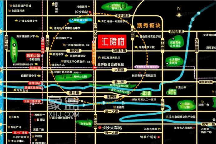 开福北新盘“汇珺府”下证！毛坯洋房均价仅9400元/平！