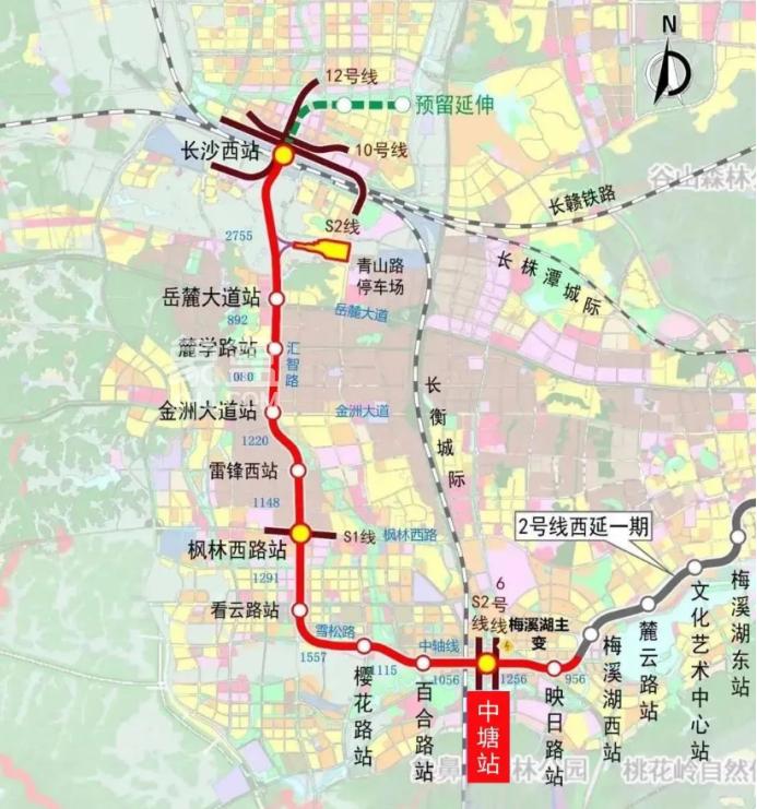 长沙地铁最新进展！包括1号线北延、7号线、2号线西延二期！