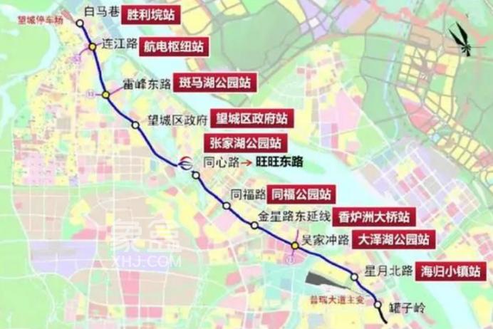 好消息！长沙地铁4号线北延终于要开建了！新增10个站点！