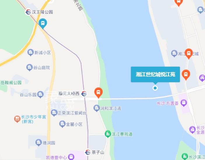 【毕业季租房精选】湘江世纪城：绝美江景配套正地铁口，环境舒适又好居！