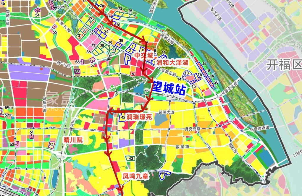 規(guī)劃有變！官方明確“13號線”望城段具體走向！