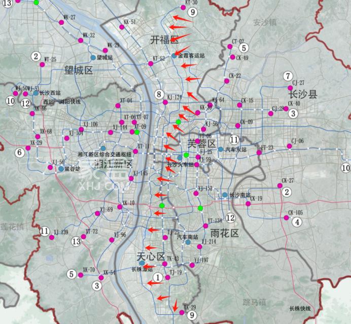 官方宣布：長(zhǎng)沙地鐵9號(hào)線將納入第四期建設(shè)規(guī)劃！