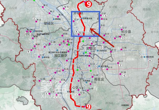2024長(zhǎng)沙交通建設(shè)計(jì)劃公布！8、9、12號(hào)線部分線路走向曝光！