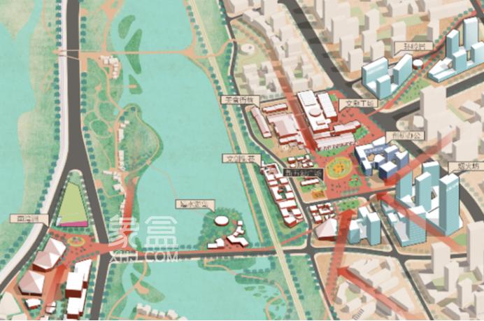 長沙黑石鋪城市更新效果圖曝光！城景共棲、文化共生、社群共聚！