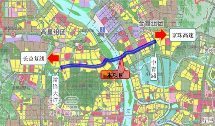 長沙新增一座跨江通道，預計年底建成通車！