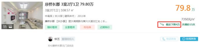 3月14日长沙二手房急售：3号线地铁口装修好房，均价仅7字头！