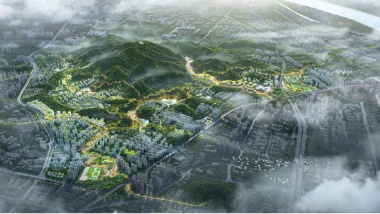長沙市府北谷山：以綠為底色，打造生態(tài)宜居新城！