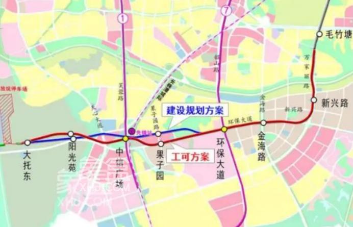 长沙地铁5号线南延或将延长？奥体中心&湘江科学城均需要地铁！