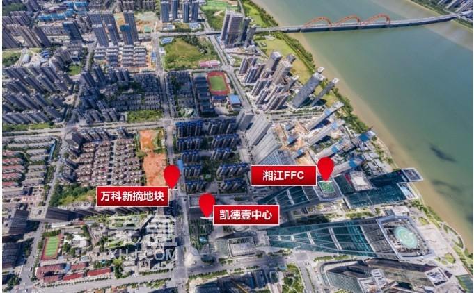 “萬科濱江一號”效果圖曝光，純“大平層”，地鐵口200米！