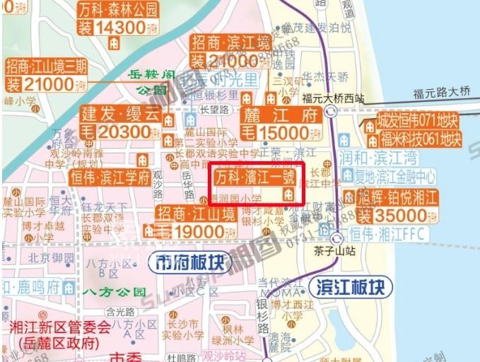 “万科滨江一號”效果图曝光，纯“大平层”，地铁口200米！