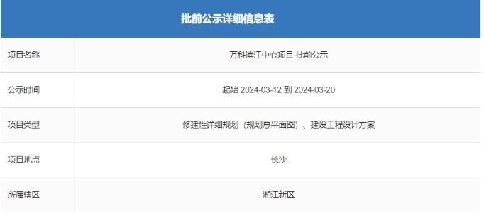 “萬科濱江一號”效果圖曝光，純“大平層”，地鐵口200米！