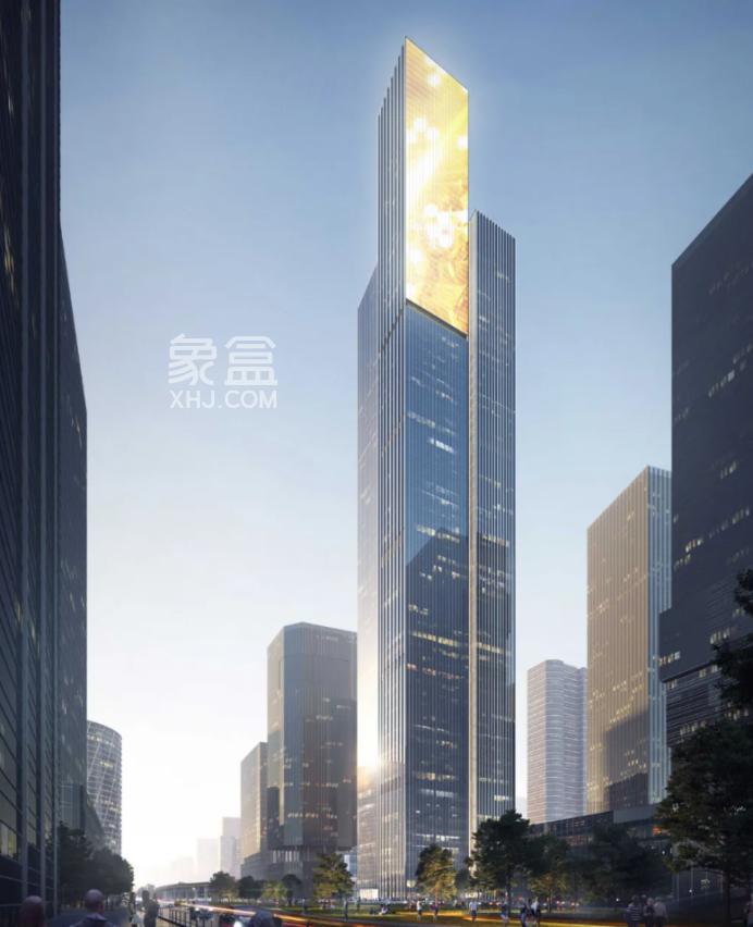 318米！長沙第六、河西第二高樓！金茂梅溪湖大廈即將竣工！