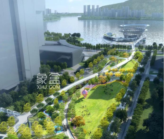 318米！長沙第六、河西第二高樓！金茂梅溪湖大廈即將竣工！
