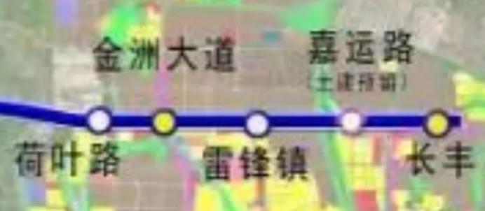 长宁快线新版线路示意图公布：走金洲大道，对接6号线-长丰站！