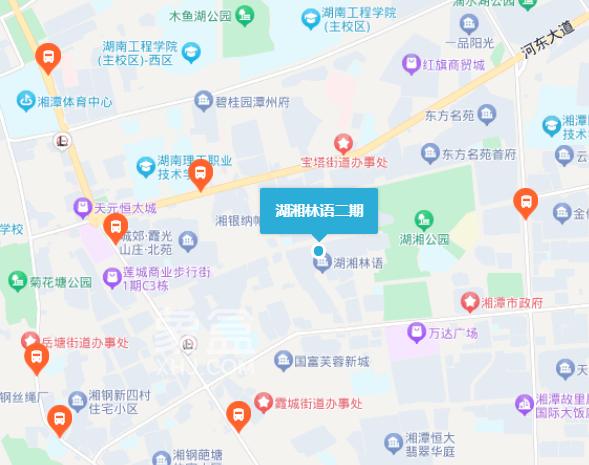 【小区测评】湖湘林语：位于市政府，湖湘公园为邻，环境舒适生活便捷