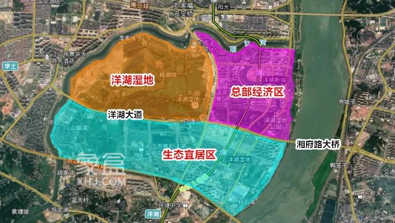 洋湖湿地公园总体规划（2024—2033年）曝光！周边多个新盘在售！