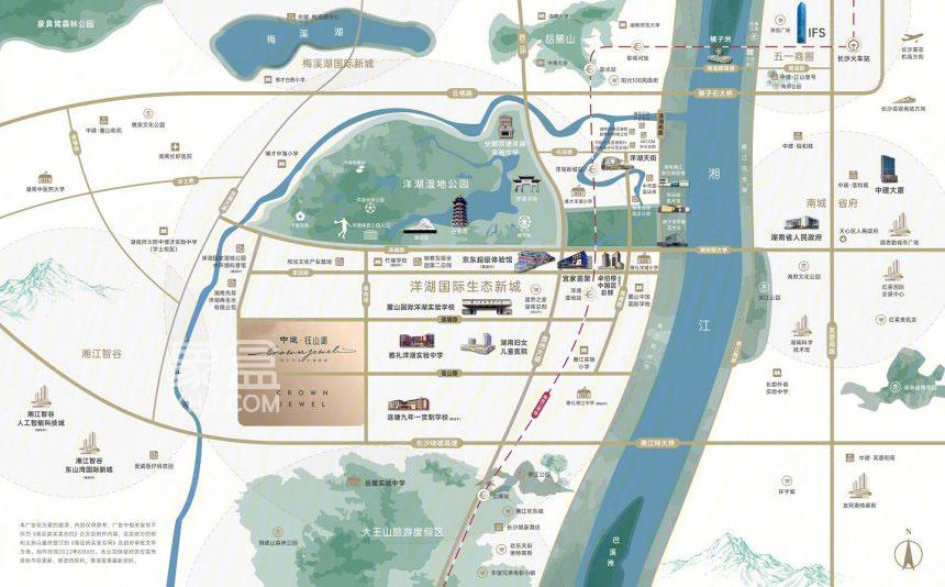 洋湖湿地公园总体规划（2024—2033年）曝光！周边多个新盘在售！