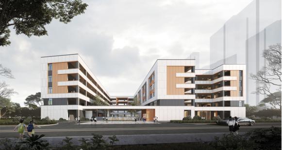 长沙博才金鹰小学北校区2024年秋使用，谷山青山片区公办小学！
