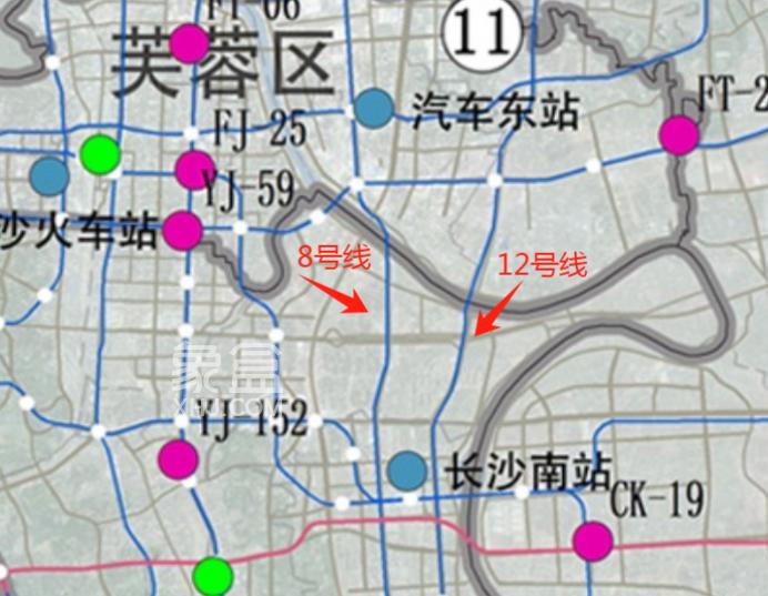 长沙12号线地铁规划图片