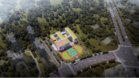 长沙博才金鹰小学北校区2024年秋使用，谷山青山片区公办小学！