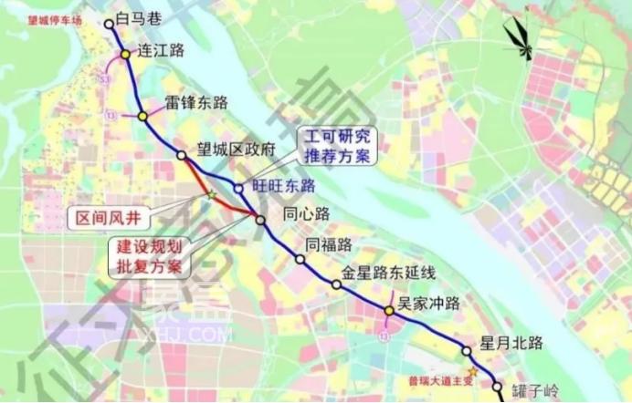 好消息！長沙地鐵4號(hào)線北延將在5月份開工！