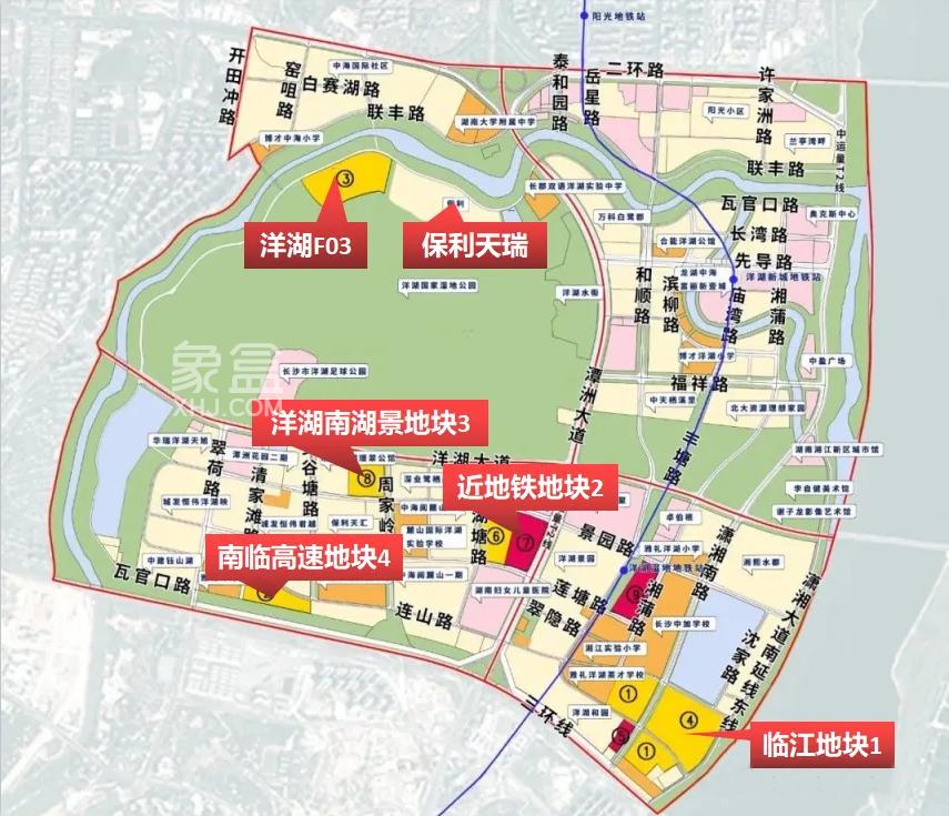 洋湖豪宅“保利天瑞”价格公布，最高43890，刷新楼市“天花板”！