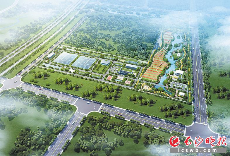 长沙大王山水质净化厂预计2025年投用，日处理污水10万吨！