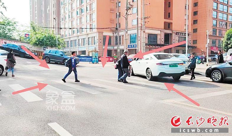 长沙浏阳河小学“奇葩”路口好险，预计5月底完成整改！