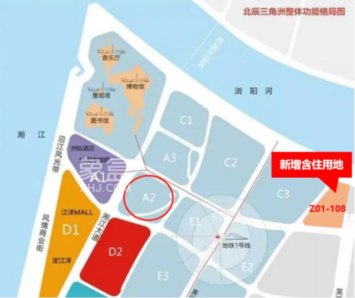 北辰三角洲C3区旁边新增一块住宅用地!一线河景资源! 北辰三角洲C3区旁边新增一块住宅用地!一线河景资源!