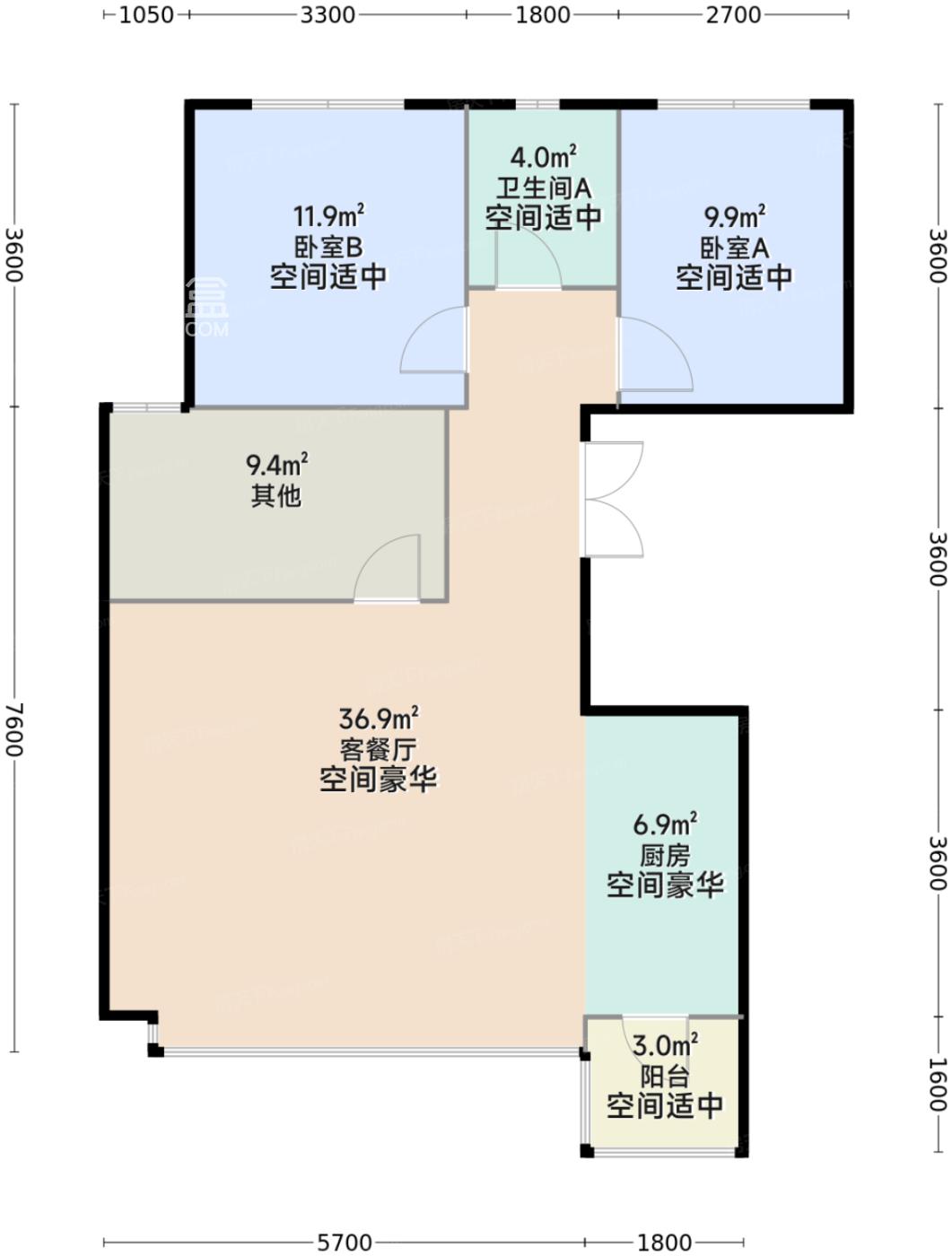 贵阳中铁国际生态城户型图