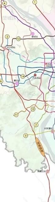 定心丸——官方確認河西“南北走向”地鐵共5條！2條走“含浦”！