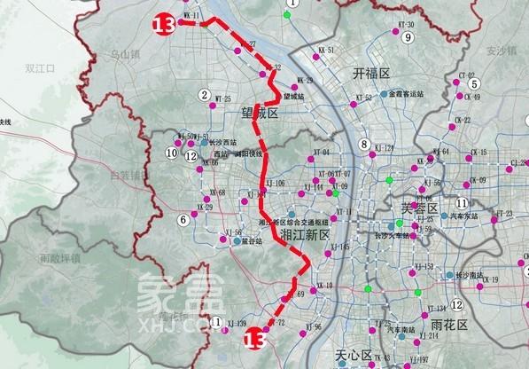 定心丸——官方確認河西“南北走向”地鐵共5條！2條走“含浦”！