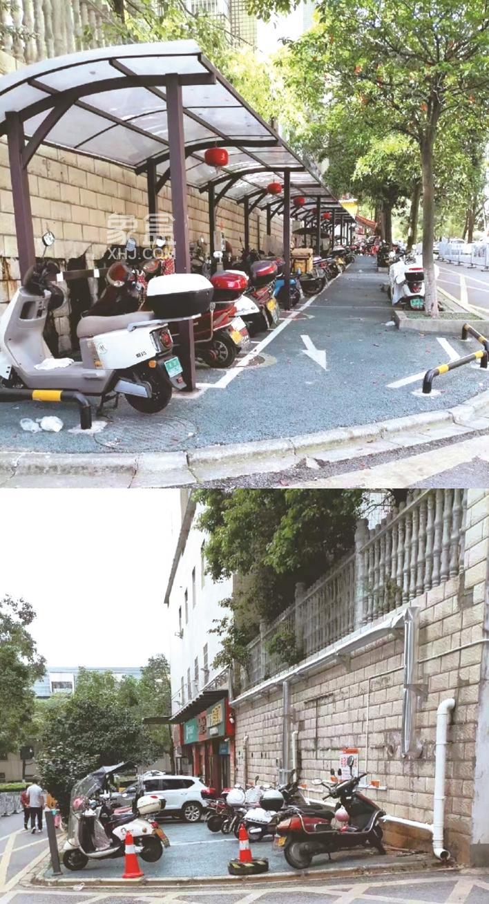 長沙縣板倉路榮鑫家園電動車安新家，讓小區(qū)居民安了心！