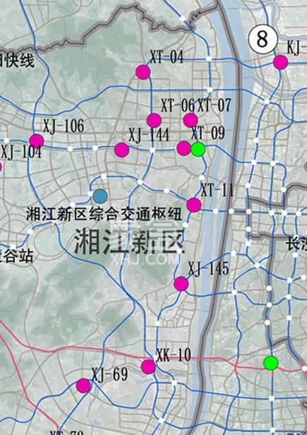 换乘之王！长沙“地铁8号环线”建成后会形成多少个“双地铁口”？
