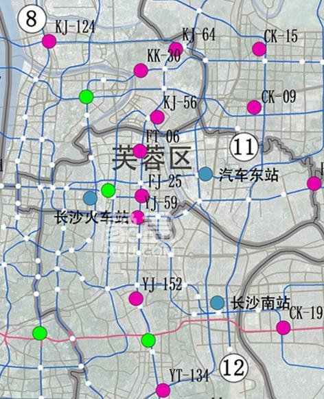 换乘之王！长沙“地铁8号环线”建成后会形成多少个“双地铁口”？