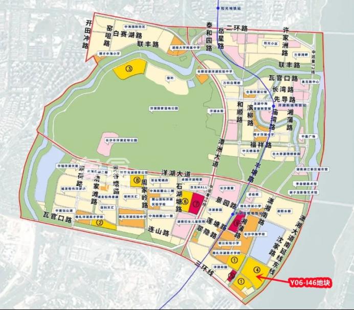 洋湖一線江景地塊調(diào)整規(guī)劃！將打造高品質(zhì)住宅區(qū)！