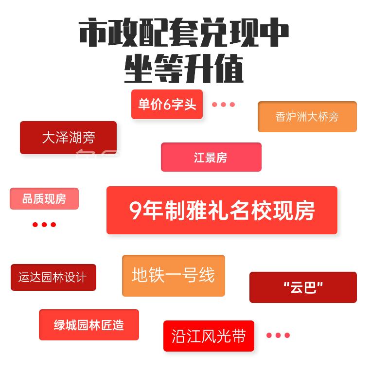 嘉宇悦江天新增“云巴”无缝接驳地铁1号线，建面117-162㎡7字头双书包房热销！