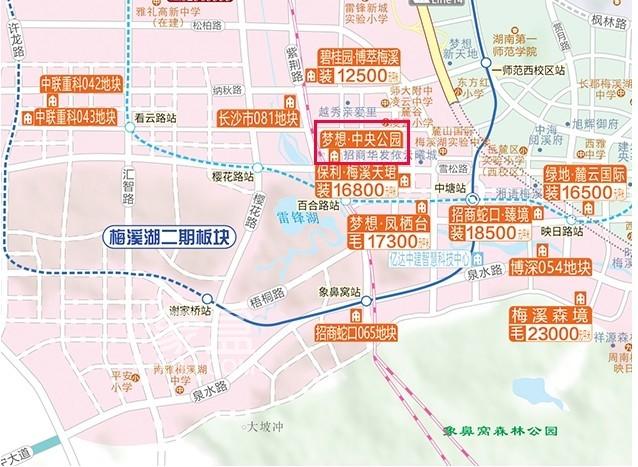 梅溪湖地铁口“梦想中央公园”推“特价房”，享“购房人才补贴”单价11XXX元/㎡起！