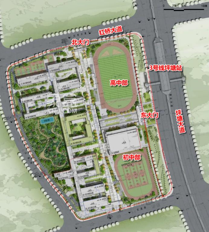 长沙市一中新校区预计明年开学！湘江科学城迎来重磅教育配套！